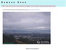 Tablet Screenshot of dawsondean.com